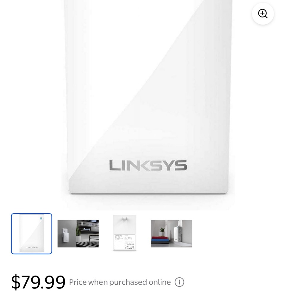 Linksys Dual-Band Mesh Router in White